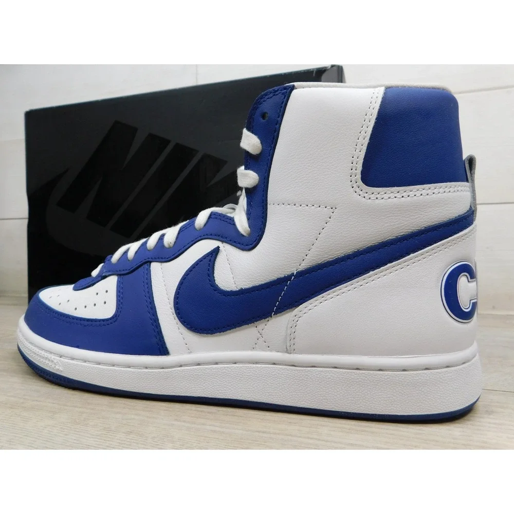 Nike Terminator High White Deep Royal Blue FD4159-100 Men's Size 10.5 New Box